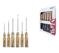 KIT CACCIAVITI OFFICINA E MECCANICA 6 PARTI WIHA TAGLIO CROCE PHILLIPS