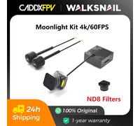 Kit Caddx Walksnail Avatar Moonlight con Sensore Starlight, Telecamera FPV, Filtri ND8, 4k/60FPS, EIS Integrato, Gyroflow, FOV 160 ° Per Drone