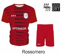 KIT CALCIO CALCETTO PERSONALIZZATO COMPLETINO COMPLETO MUTA