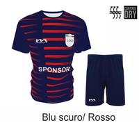 KIT CALCIO CALCETTO PERSONALIZZATO COMPLETINO COMPLETO MUTA