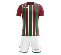 KIT CALCIO CALCETTO PERSONALIZZATO COMPLETINO COMPLETO MUTA ICON ZEUS fluminens