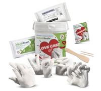 KIT CALCO MANI Composto da Alginato, Polvere di Gesso Ceramico, secchio e spatola. Idea regalo per coppie, amici e famiglia, atossico e facile da usare anche a casa