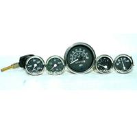 Kit Calibri Willys Jeep MB GPW CJ - Tachimetro MPH/KPH+Temp+Oil+Carburante+Am...