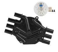 Kit Calotta e Rotore Spinterogeno Universale per, Nero, con Viti - Design Compatto, Materiali Resistenti, Facile Installazione