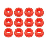 Kit camber bracci di controllo posteriori inferiori | 12 pezzi di ricambio per boccole per auto rosso/nero per Skunk2 EK EG(12Pcs Red)