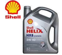 Kit cambio olio 4 litri Shell Helix HX8 5w40 barattolo 4 L LITRI -OFFERTA