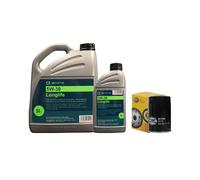 Kit Cambio Olio ECANIS con Filtro Olio 76mm 5W-30 5,1L per u.a. AUDI 80