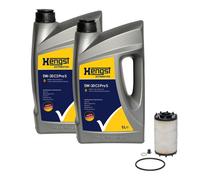 Kit Cambio Olio Per Ispezione Con Olio HENGST FILTER Per u.a. PORSCHE MACAN