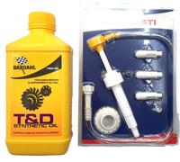 KIT CAMBIO OLIO PIEDE FUORIBORDO E INGRANAGGI BARDAHL 75W90 1 LT E POMPA