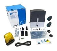 KIT BXL MOTORE CANCELLO SCORREVOLE CAME 8K01MS-019 24V 400KG 2 TELECOMANDI CREM.