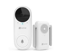 Kit campanello EZVIZ DB2C FullHD WiFi Videoportero, Sensore PIR, Batteria 5200 mAh