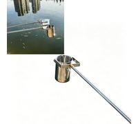 Kit Campionatore D'acqua Retrattile Per Testa di Pozzo, 2-20 Piedi, Mestolo Portatile Per Laghetto, Fabbrica e Laboratorio(S500ML,142-600cm/4.7-20ft)