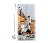 Kit Campionatore Di Campionamento Verticale Dell'asta Di Acqua Campellatrice Di Acqua Telescopiche Con Tazza Di Misurazione Da 500/1000 Ml(500 Ml,0.6-1.5m/1.6-4.9ft)