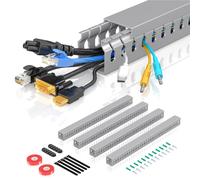 Kit Canalina Passacavi Passacavi a Fessura Aperta per TV Copricavi Passacavi 160