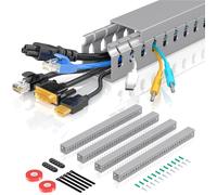 Kit Canalina Passacavi Passacavi a Fessura Aperta per TV Copricavi Passacavi 160
