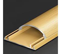 Kit canalina per cavi, soluzione efficace per la gestione dei cavi per TV a parete, organizza e protegge i fili