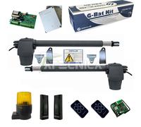 Kit cancello ante battenti FAAC GENIUS G-BAT 400 KIT 230V 433Mhz 4m con 2TX