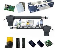 Kit cancello ante battenti FAAC GENIUS G-BAT KIT 230V RC 433Mhz 400kg 3m con 2TX