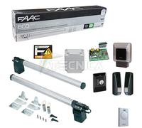 Kit cancello ante battenti professionale FAAC ECO KIT 105632445 1,8mt per anta