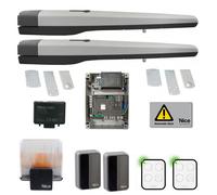 KIT Automazione Cancello a battente Nice fino a 3 Metri 24VDC TOONA4024BDKCE