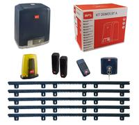 KIT cancello scorrevole automatismo BFT DEIMOS BT A400 Kg 24V + 5 mt cremagliera