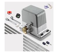 Kit Cancello Scorrevole, Kit completo 1800KG Apricancello scorrevole scorrevole Chiudiporta galleggiante con fotocellule da 7/8m Controller for cancello Wi-Fi leggero opzionale(8M kit 4)