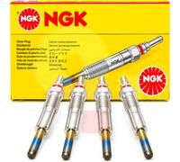 Kit Candelette 4PZ TOYOTA YARIS COROLLA SSANGYONG ACTYON REXTON NGK 1.4 2.0