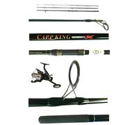 Kit Canna Carpfishing 3 Pezzi Mulinello Zonda Carpa Carbonio tp