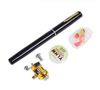 Kit Canna da Pesca a Penna Outdoor Ready 1M con Mulinello e Accessori per Pescat