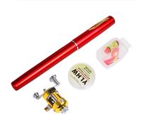Kit Canna da Pesca a Penna Outdoor Ready 1M con Mulinello e Accessori per Pescat