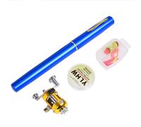 Kit Canna da Pesca a Penna Outdoor Ready 1M con Mulinello e Accessori per Pescat