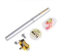Kit Canna da Pesca a Penna Outdoor Ready 1M con Mulinello e Accessori per Pescat