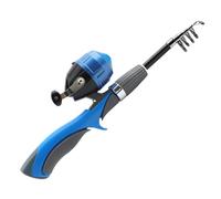 Kit Canna Da Pesca Per Bambini - Kit Iniziazione Pesca Per Bambini | Kit Canna Da Pesca Per Principianti, Set Di Attrezzature Da Pesca Con Ruota Di Bocca Di Maiale Per Anno Nuovo, Pasqua, D-Day