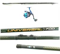 Kit Canna Universal Bolognese 5m + Mulinello Brutal Pesca Mare Fiume Passata