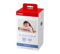 Kit canon kp-108in ink + carta foto 10x15 108ff x cp500 cp510 cp600 cp710 cp720 cp730 cp800 cp810 cp820