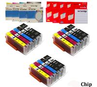 KIT CANON PGI-580 CLI-581 CARTUCCIA COMPATIBILE NO ORIGINALE CON CHIP