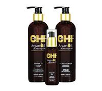 Kit Capelli Danneggiati FAROUK Kit CHI Argan Shampoo + Balsamo 355ml + Oil 89ml