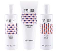 KIT Capelli Ricci YVYLINE | Shampoo Capelli Ricci Curly Girl Method + Co-wash capelli ricci + Conditioner balsamo | Per capelli morbidi, idratati, leggeri, lucenti e facili da pettinare | Set 3 pezzi