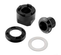 Kit Capovite Manovella per dub per sram NX in Alluminio Kit Capovite | Lega alluminio 6061, , per sram NX/ per gx/ per xx1, include per vite e guarnizione(Black)