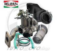 KIT CARBURATORE 19-19 COLLETTORE BOCCHETTONE FILTRO POLINI VESPA PK 50 V FL
