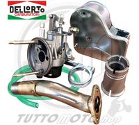 KIT CARBURATORE 19-19 COMPLETO DELLORTO PIAGGIO VESPA 125 PRIMAVERA / 125 ET3