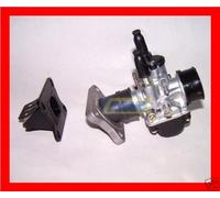 KIT CARBURATORE 19-21 + COLLETTORE MALOSSI AM6 + DERBI MIX con depressore