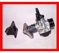 KIT CARBURATORE 21 + COLLET.MHR MALOSSI AM6 e DERBI MIX con depressore