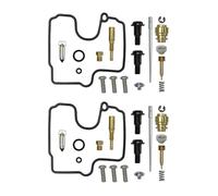 kit carburatore 2Sets Kit Riparazione E Ricostruzione Del Carburatore Per Motocicletta Guarnizioni Getti Per Suzuki SV650 SV 650 SV650S 1999 2000 2001 2002 Carb Carburatore Ricambio