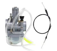 Kit Carburatore Carb Per Suzuki RMZ 250 DR 350 DRZ400 RMZ 450 DR 650 94-14 2T 38 Mm 40 Mm Carburatore Ad Alta Velocità Con Getto Di Potenza Regolabile Con Cavo(38mm)