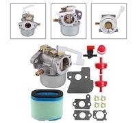 Kit Carburatore Compatibile Per Motore BS Compresi Filtri e BulFor BS