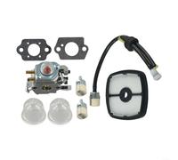 Kit carburatore di ricambio per soffiatori a foglia PB200 PB1000 PB2100 PB2155 e trituratore ES2100 compatibile con C1U K42, 50616 e parti correlate
