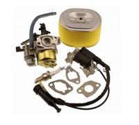 Kit carburatore per Honda GX160 per GX200 con guarnizioni a scintilla sensore olio leva starter montaggio 42 mm set completo di ricambio per tosaerba pressione generatore