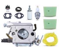 Kit Carburatore per Husqvarna 123 223 323 325 326 327, ADEFOL Ricambi Accessorio Motore Numero Parte OEM C1Q-EL24 Kit Riparazione Carburatore