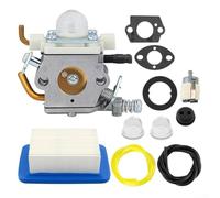 Kit carburatore per soffiatore Echo Leaf C1MK77 C1MK76 compatibile con PB403H PB403T PB413H PB413T include filtro carburante, lampadine a scintilla linee carburante e guarnizioni
